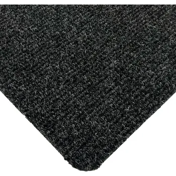 Rohožka Černá vstupní rohož FLOMA Mega Rib - délka 40 cm, šířka 60 cm, výška 1,3 cm