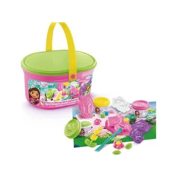 Set školních potřeb Zestaw z masą plastyczną Koci Domek Gabi - Ogród Wróżkici