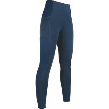 Jezdecké kalhoty Jezdecké legíny HKM-Vollbesatz, 40/42 - Černá