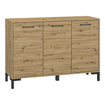 Komoda NADIA 10 -komoda 3D, lamino dub artisan (ML) (NEVIO10=1BALÍK) (K150)NOVINKA