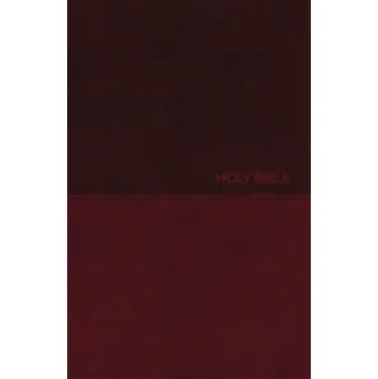 NKJV, Value Thinline Bible, Compact, Imitation Leather, Burgundy, Red Letter Edition, Comfort Print - Thomas Nelson