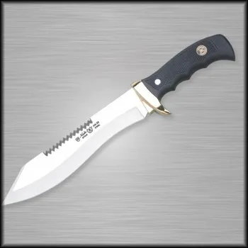 Pracovní nůž Nieto AVENTURERO, pevný nůž s koženým pouzdrem, Forprene 5004