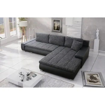 Sedací souprava Rohová sedací souprava TRINIDAD, rozkládací s úložným prostorem, B02/M1100