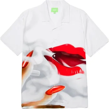 Pánská košile huf Pánská košile seductive resort shirt white