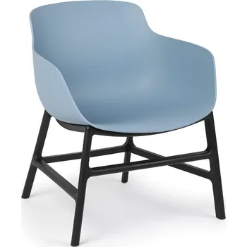 Jídelní židle B2B Partner Plastová bistro židle BARI, modrá