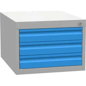 Kovona Závěsný dílenský box na nářadí KOVONA, 3 zásuvky, 350 x 480 x 610 mm