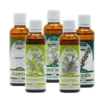 Přírodní produkt Kúra pro dýchací trakt