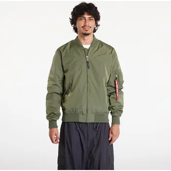 Alpha Industries Přechodná bunda MA-1 TT Zelená 2XL