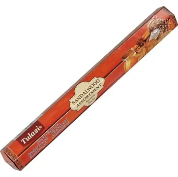 Čajovna Tulasi Sandalwood Assortment indické vonné tyčinky 5 x 4 ks