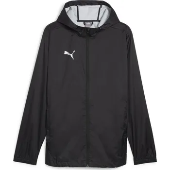Pánská sportovní bunda Puma TEAMFINAL ALLWEATHER JACKET XL Černá, Bílá