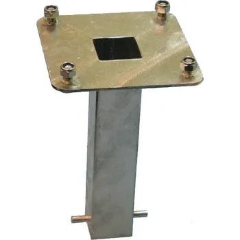 B2B Partner Montážní patka k zahrazovacímu sloupku