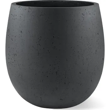 Květináč Grigio Balloon Anthracite Ø 30 cm / V 30 cm