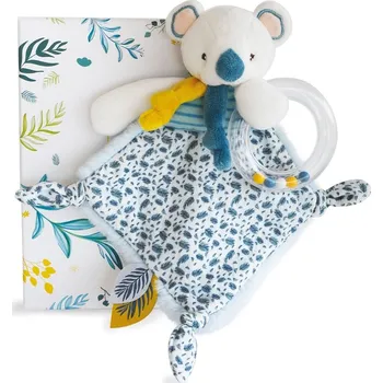 Hračka pro nejmenší Doudou Koala Yoca s chrastítkem 22 cm 1 ks