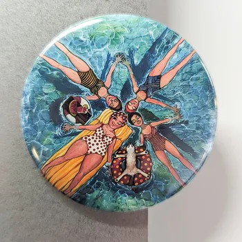 Dekorativní magnet Zuzana Honsová Akvabely - magnet 56 mm