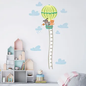 Samolepící dekorace Nálepky na zeď dětský kočka a pes zelená - Plotbase, s.r.o., 70x120cm