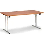 B2B Partner Skládací konferenční stůl FOLD, 140x69 cm, třešeň