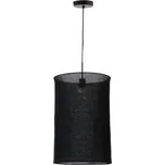 Černé lněné stínidlo Kave Home Mariela II. 40 cm