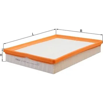 Vzduchový filtr Vzduchový filtr KNECHT LX 4849