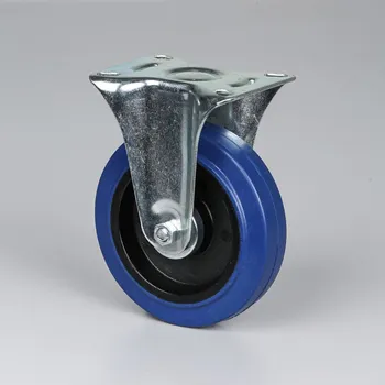 Pojezdové kolečko B2B Partner Transportní kolo, 125 mm, s modrým běhounem