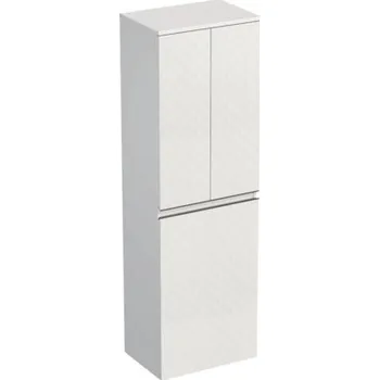 Koupelnový nábytek Koupelnová skříňka vysoká Intedoor TRENTA bílá matná 50 x 161,8 x 35 cm TRE SV 50 2D K B B073