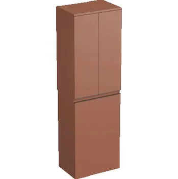 Koupelnový nábytek Koupelnová skříňka vysoká Intedoor TRENTA cotto matná 50 x 161,8 x 35 cm TRE SV 50 2D K B A9556