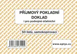 Optys 1314 příjmový doklad A6 50 listů