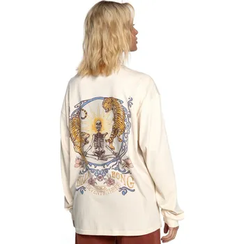Dámské tričko billabong Dámské triko karma tiger tee antique white - anw