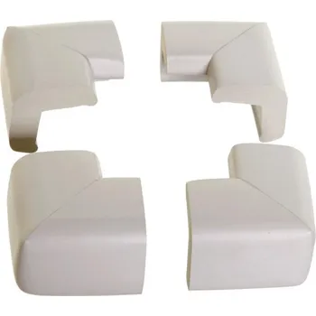 Dětský bezpečnostní prvek DREAMBABY Ochrana rohů 4 kusy - šedá