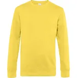 B&C Mikina King BC přes hlavu s fleecem na rubové straně Barva: Žlutá, Velikost: M BCWU01K