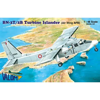 Plastikový model Valom 1/48 BN-2T/2B Turbine Islander (Air Wing AFM)