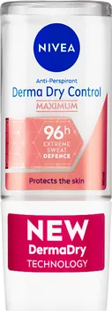 Nivea Derma Dry Control antiperspirant roll-on proti silnému pocení 50 ml