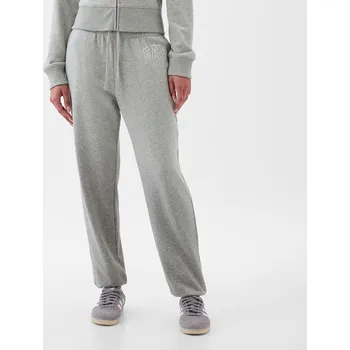 Dámské kalhoty Kalhoty GAP Logo Joggers Light Heather Grey XL