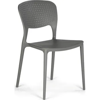 Jídelní židle B2B Partner Plastová jídelní židle EASY II, šedá