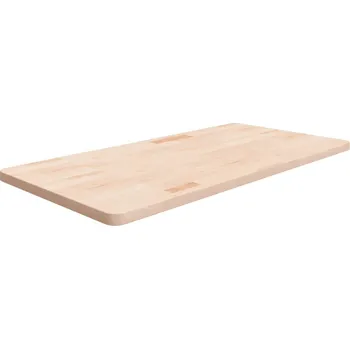 Deska pod umyvadlo vidaXL Koupelnová deska 100x50x2,5 cm ošetřený masiv [343039] Barva: Přírodní