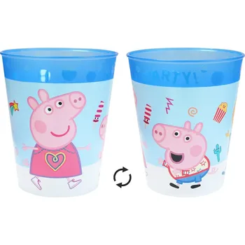 Papírový ubrousek Paper Design Opakovaně použitelný kelímek PEPPA PIG (Hasbro), 1 ks.