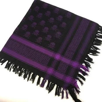 Shemagh - black purple 278bp