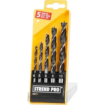 Vrták Sada vrtákov Strend Pro WD071, 5 dielna, 4-10 mm, Wood, do dreva