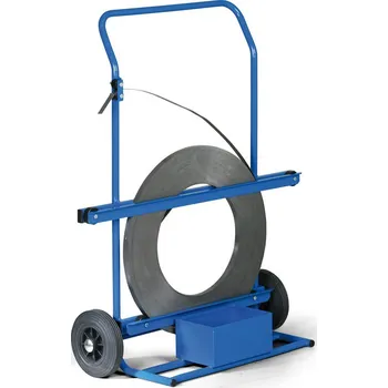 Stahovací páska B2B Partner Vozík a odvíječ ocelové pásky