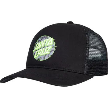 Kšiltovka santa cruz Pánská kšiltovka vivid slick dot meshback cap black