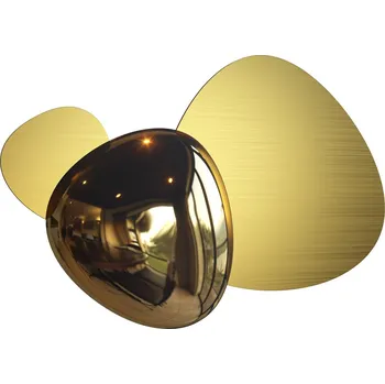 Nástěnné svítidlo Maytoni Nástěnné LED svítidlo JACK-STONE, 8W, š. 36,3 cm, CRI90 Barva: Zlatá