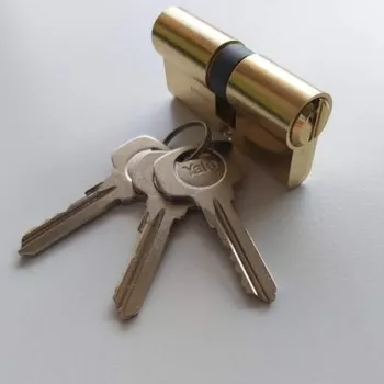 Vložka do dveří Cylindrická vložka do zámku Yale 65 x 10 mm