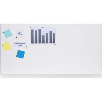 Kancelářský nábytek B2B Partner Samolepící akustická nástěnka, 1200 x 600 mm, bílá