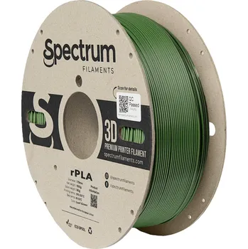 3D tisk Spectrum 80559 3D filament, r-PLA, 1,75mm, 1000g, leaf green