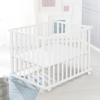 Dětská ohrádka Roba Dětská skládací ohrádka 75 x 100 cm - White