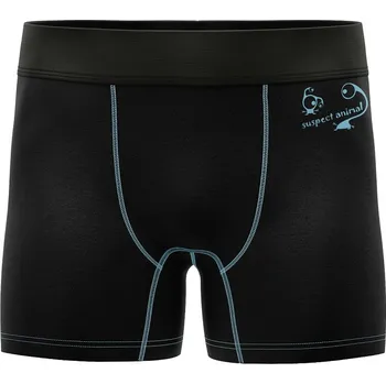 Dětské funkční trenýrky EMILY černá Bamboo Ultra - Azurová / 100