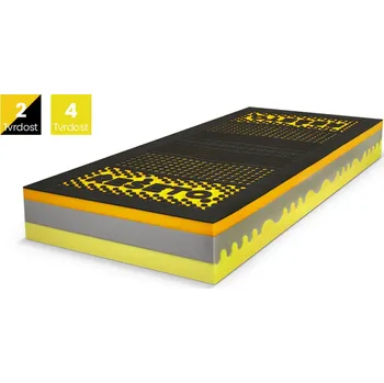 Matrace Evo Graphene+ matrace 200 x 200 cm, Graphene, 27 cm + Akce