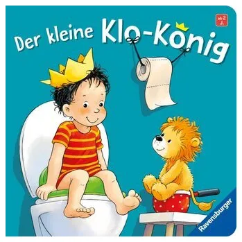 První čtění Der kleine Klo-König - Sandra Grimm [DE] (2024, Formát desky, Ravensburger Verlag)