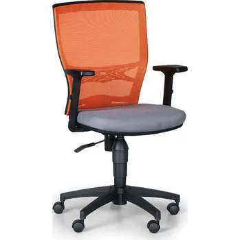 B2B Partner Kancelářská židle VENLO, oranžová / šedá