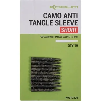 Korum Převleky Camo Anti Tangle Sleeve Short 10 ks