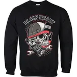 mikina bez kapuce pánské - COMMANDER - BLACK HEART - 17308